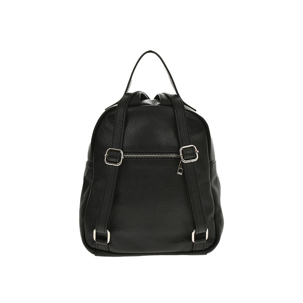 Rucsac dama din piele naturala Antonia Moretti AM0944, Nero, #3, Bagsy