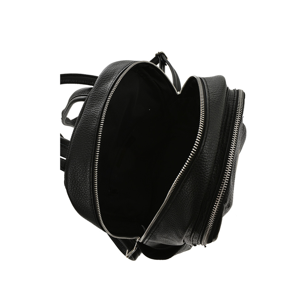 Rucsac dama din piele naturala Antonia Moretti AM0945, Negru, #5, Bagsy