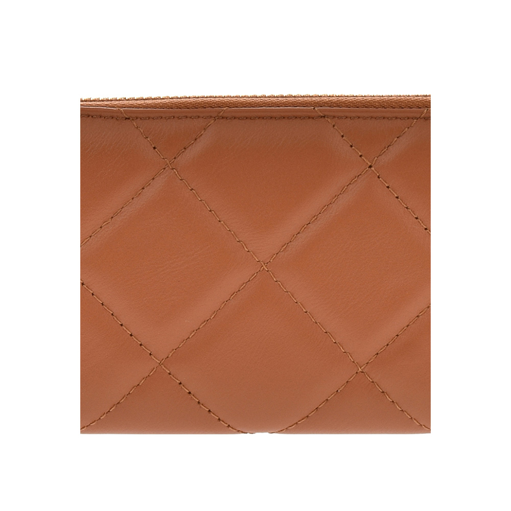 Portofel dama din piele naturala Antonia Moretti AM0950, Cognac, #4, Bagsy