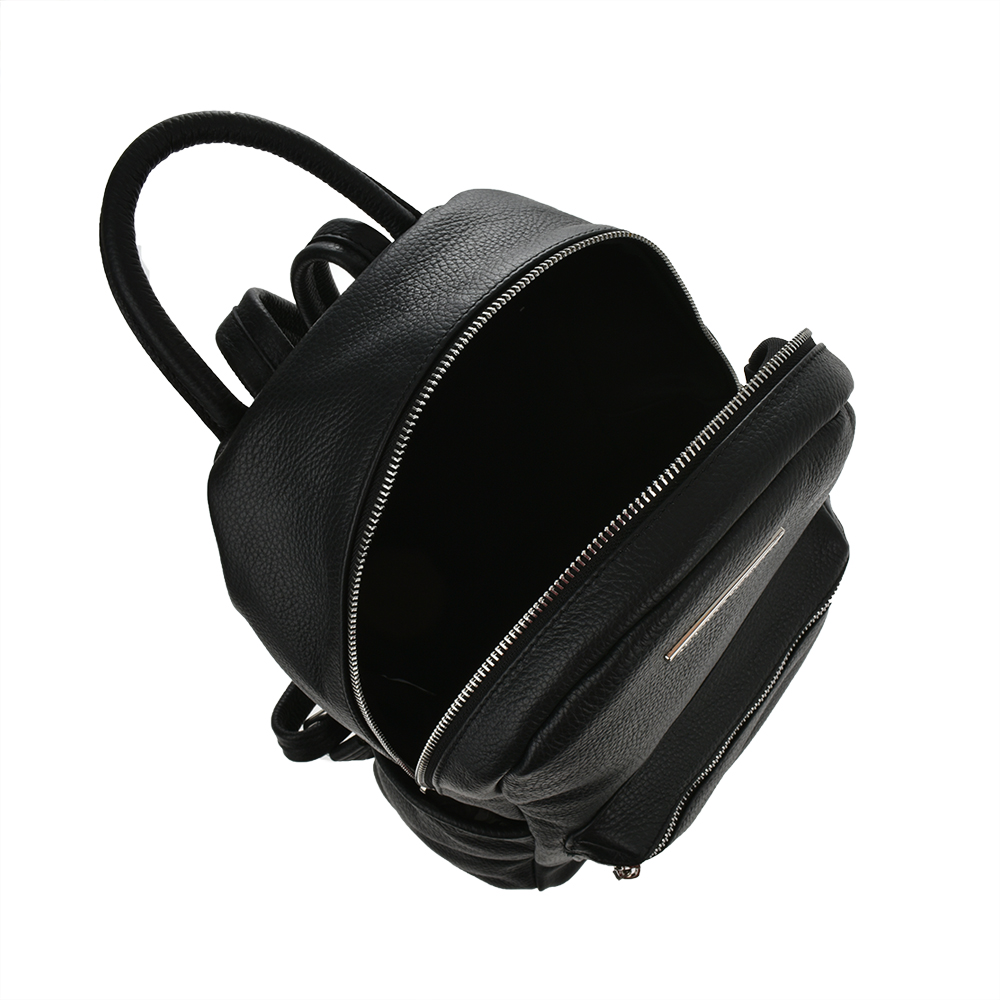 Rucsac dama din piele naturala Antonia Moretti AM0954, Negru, #4, Bagsy