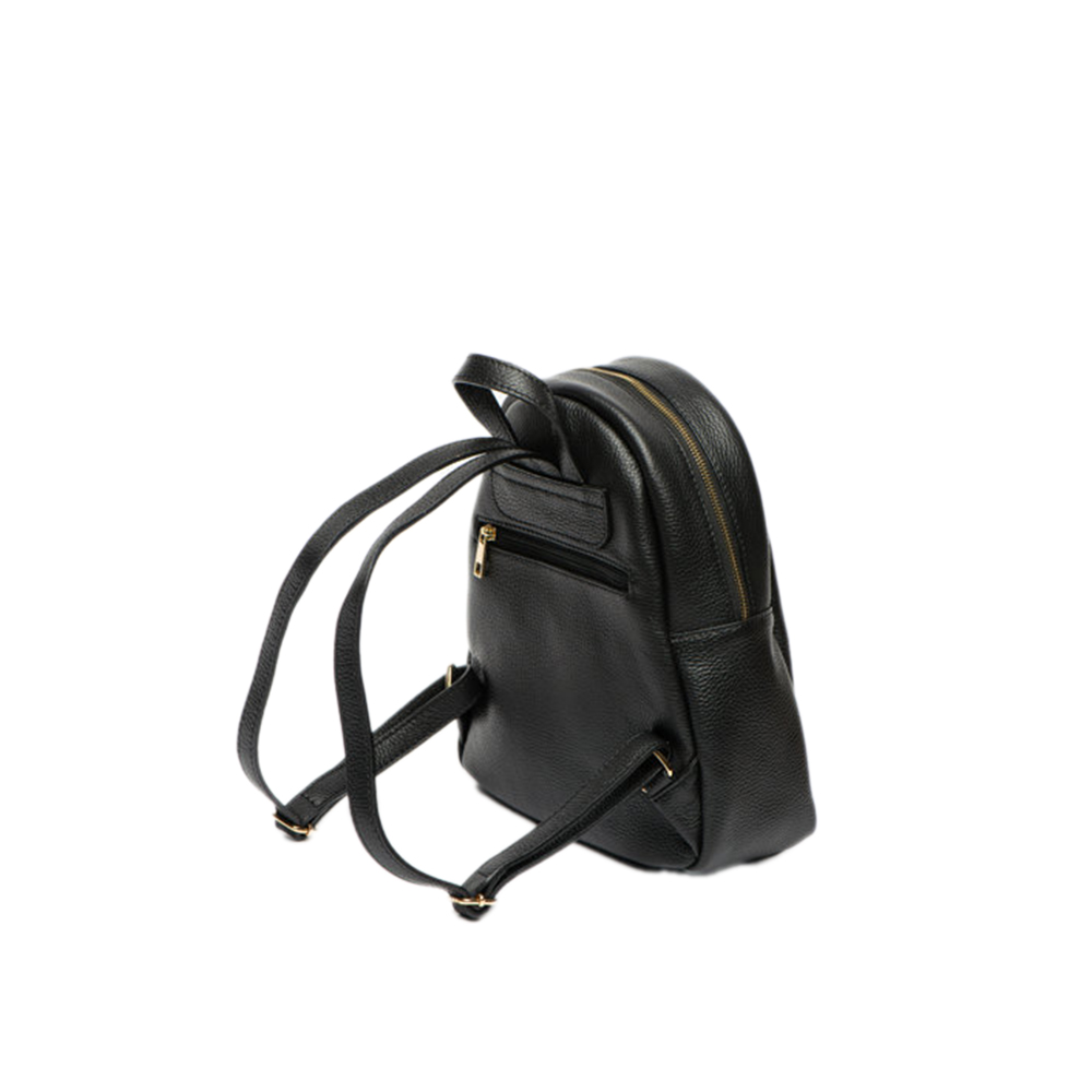 Rucsac dama din piele naturala Antonia Moretti AM0959, Negru, #2, Bagsy