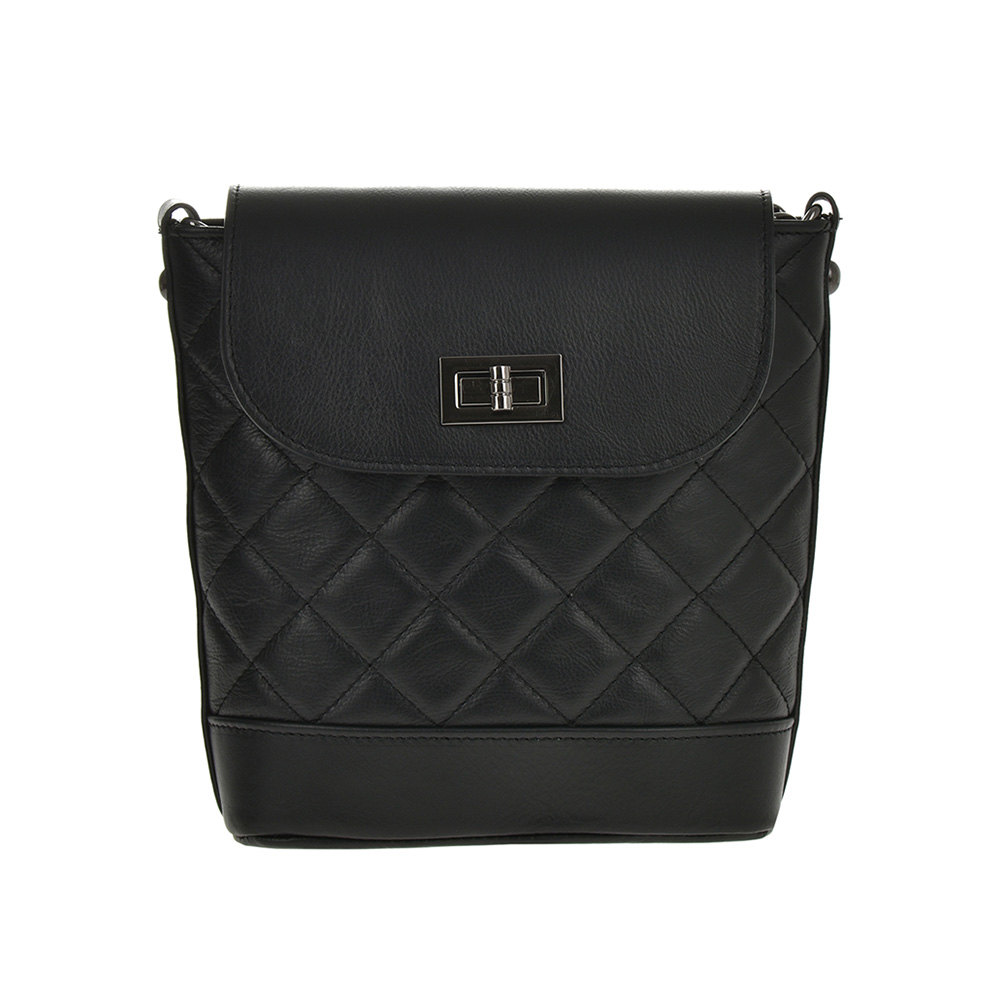 Geanta dama din piele naturala Antonia Moretti AM0964, Negru, #1, Bagsy