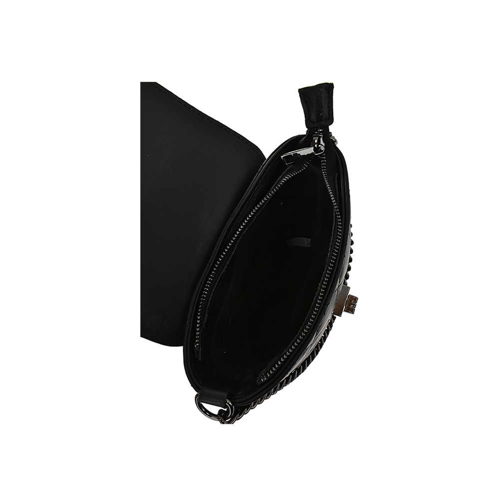 Geanta dama din piele naturala Antonia Moretti AM0964, Negru, #5, Bagsy