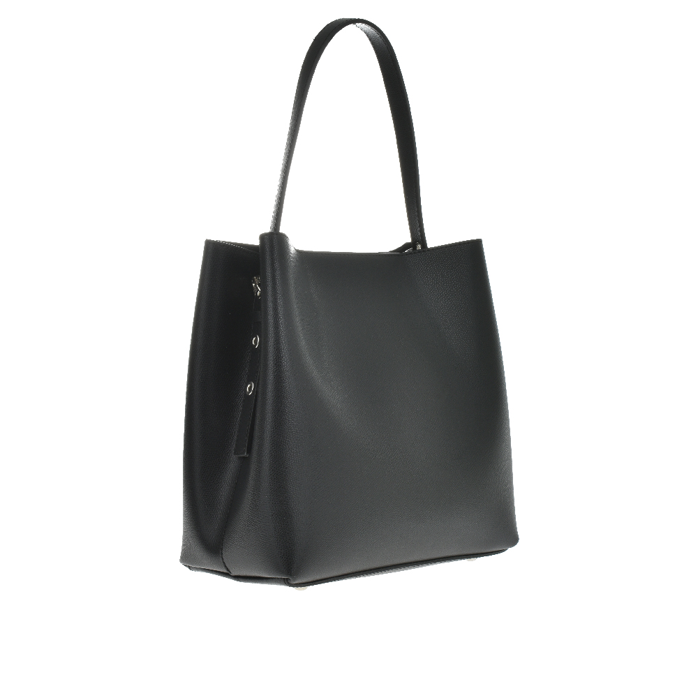 Geanta de mana din piele naturala Antonia Moretti AM0991, Negru, #2, Bagsy