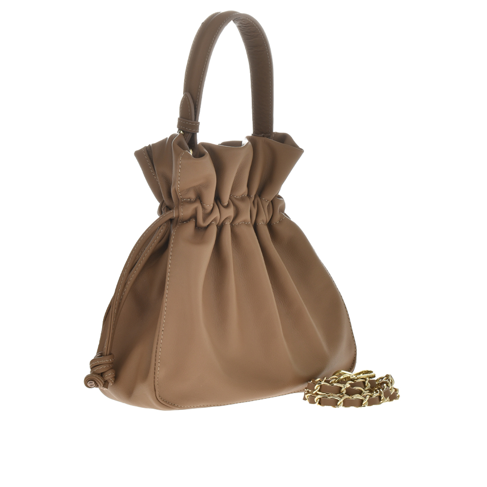 Geanta de mana din piele naturala Antonia Moretti AM1013, Grej, #2, Bagsy