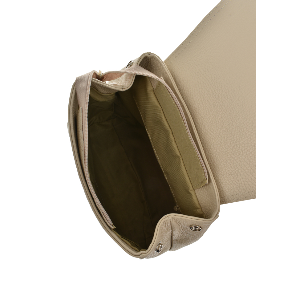 Rucsac dama din piele naturala Antonia Moretti AM1024, Bej, #4, Bagsy