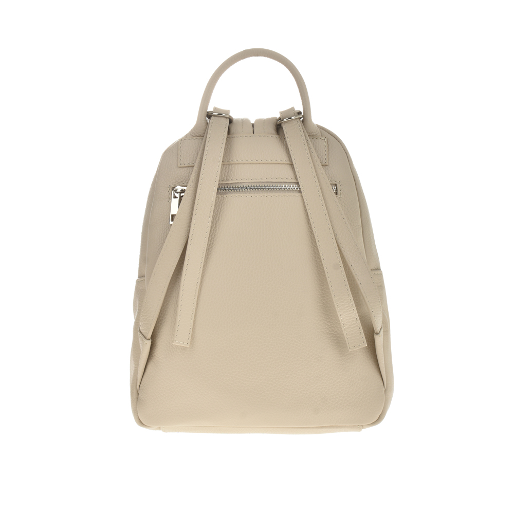 Rucsac dama din piele naturala Antonia Moretti AM1056, Bej, #3, Bagsy