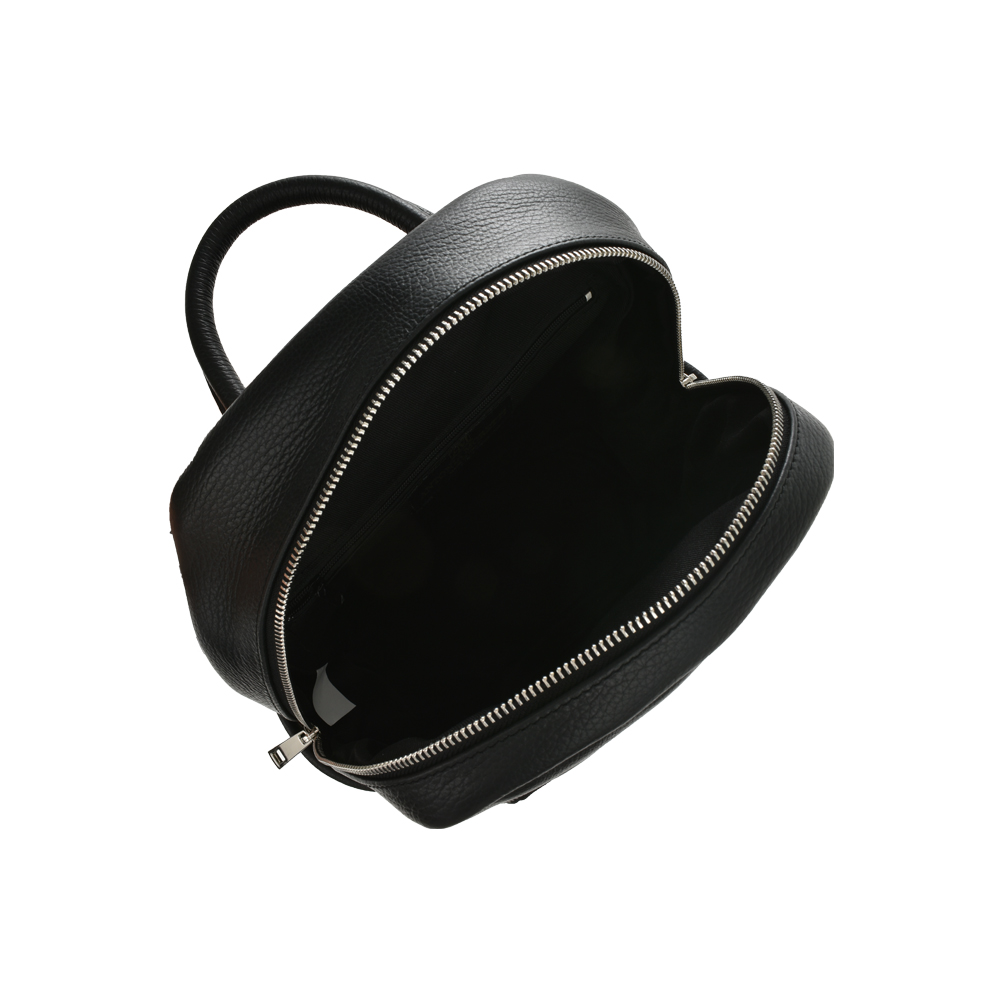 Rucsac dama din piele naturala Antonia Moretti AM1080, Negru, #5, Bagsy