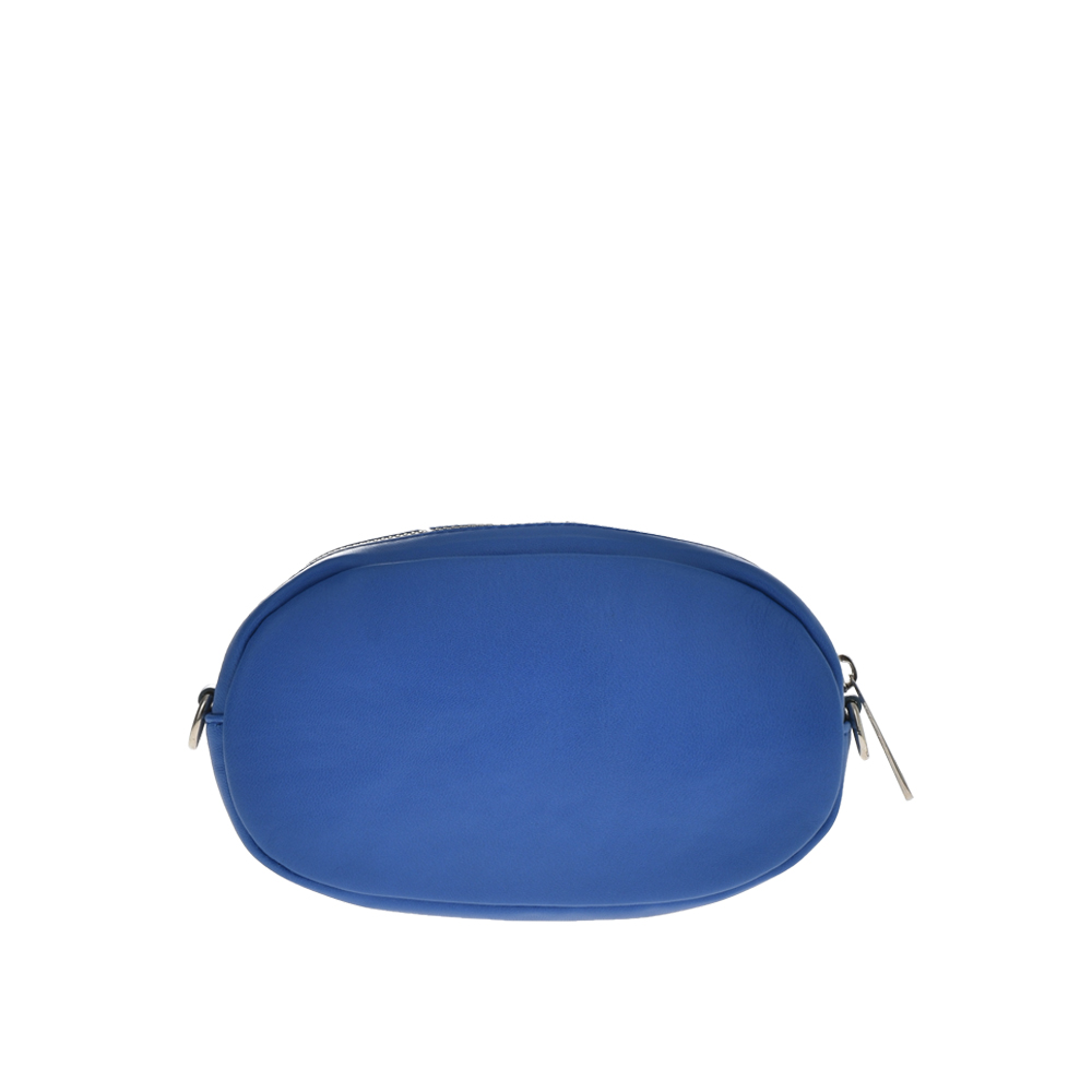 Geanta de umar din piele naturala Antonia Moretti AM1081, Albastru deschis, #3, Bagsy