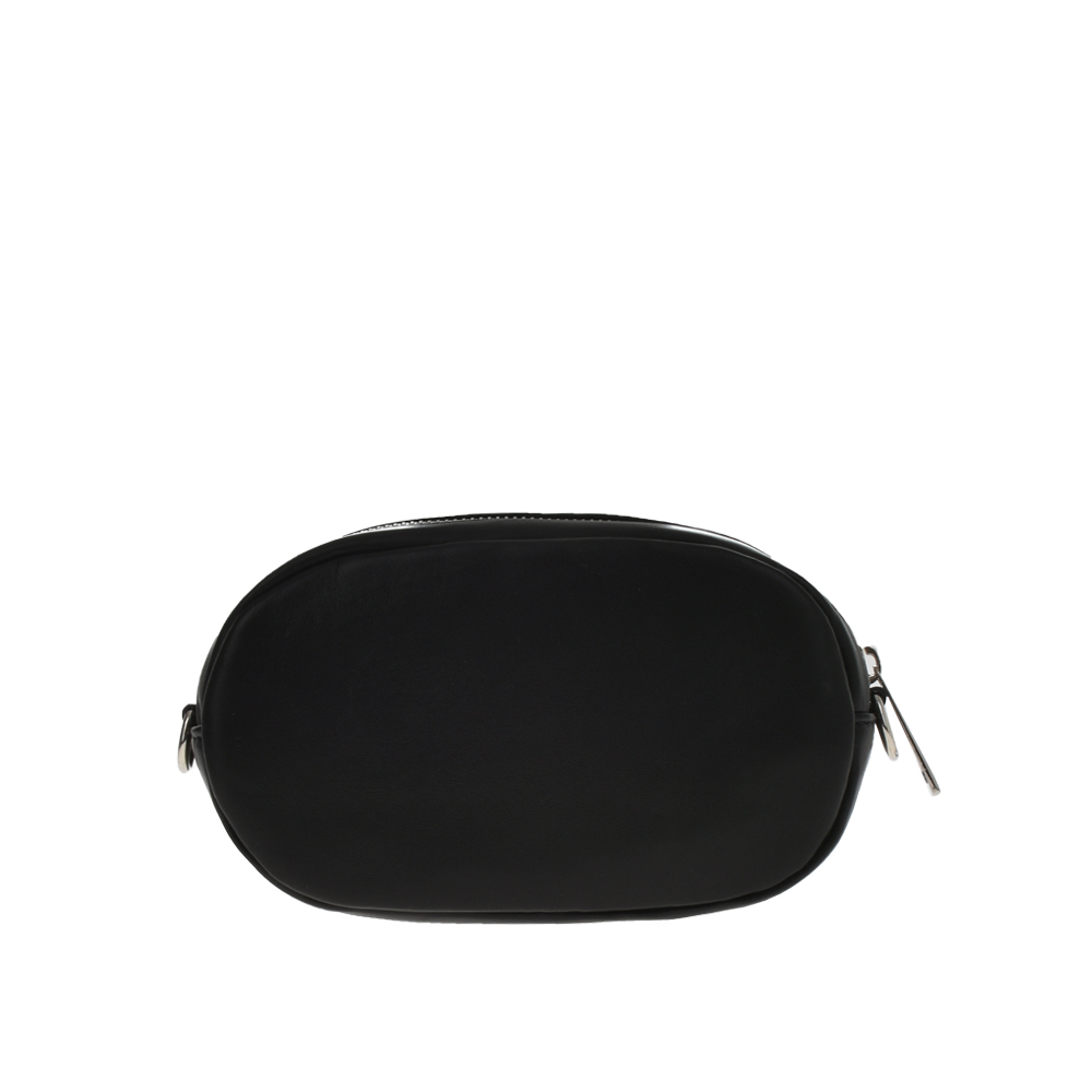 Geanta de umar din piele naturala Antonia Moretti AM1081, Negru, #3, Bagsy