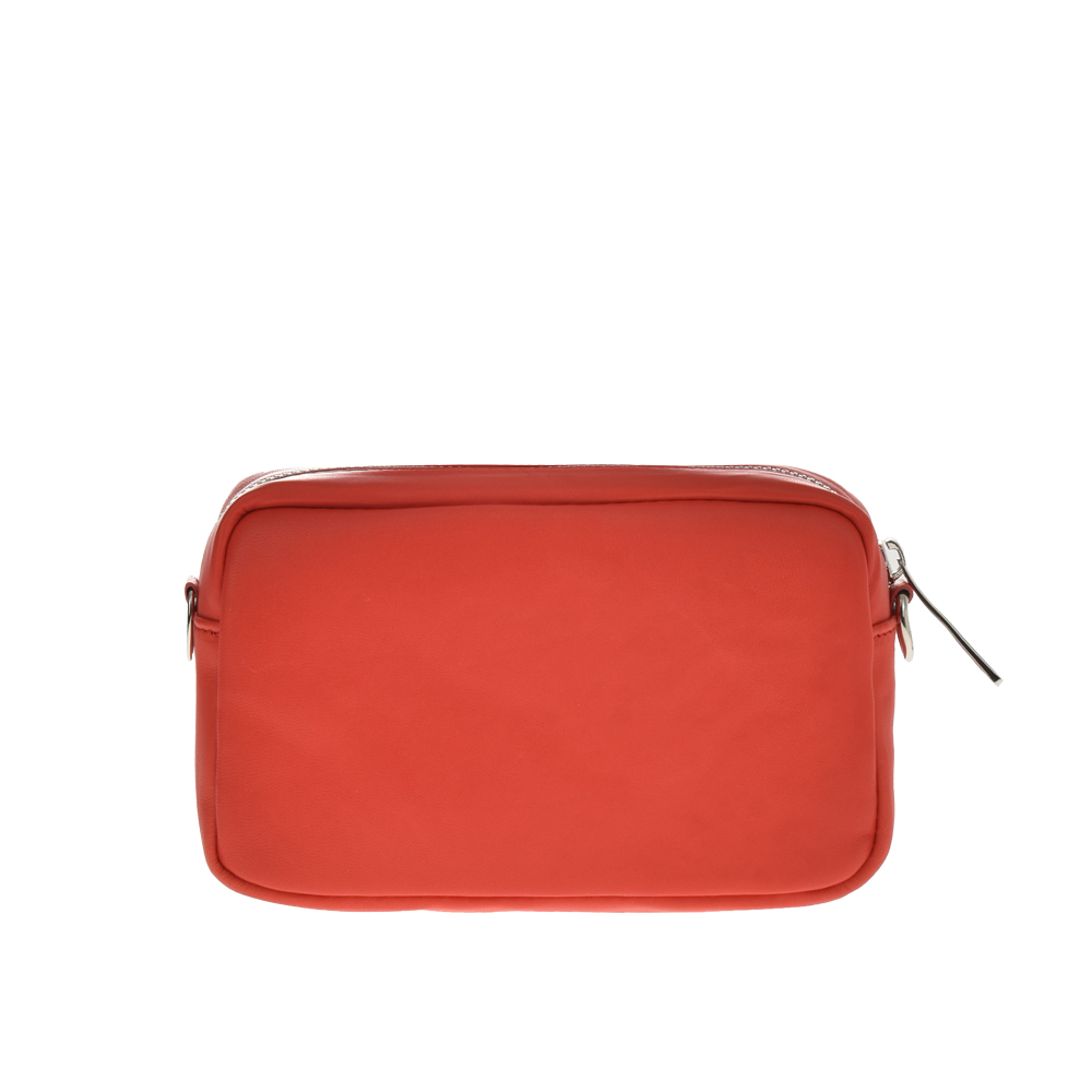 Geanta de umar din piele naturala Antonia Moretti AM1082, Portocaliu, #3, Bagsy