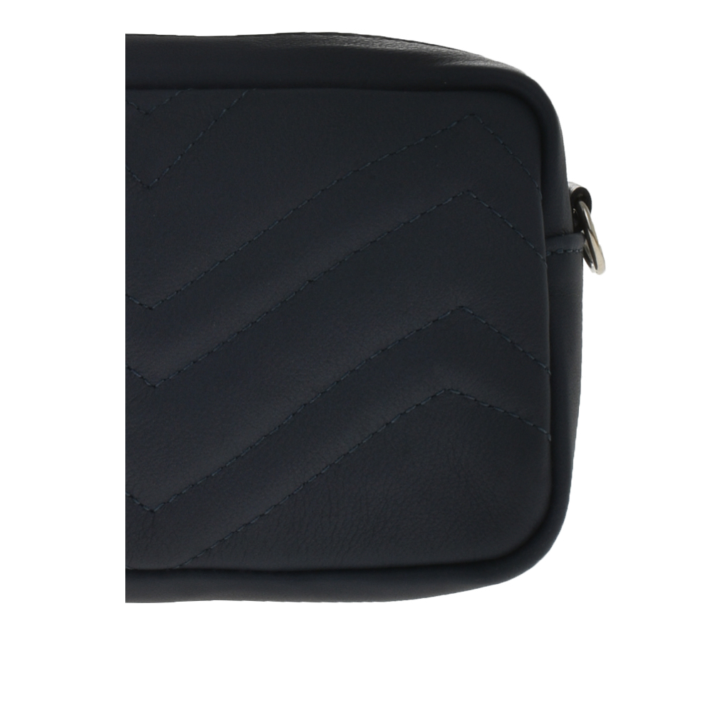 Geanta de umar din piele naturala Antonia Moretti AM1082, Albastru Inchis, #5, Bagsy