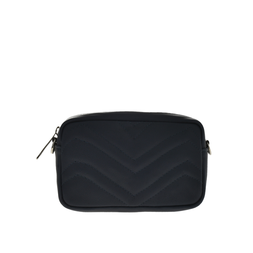 Geanta de umar din piele naturala Antonia Moretti AM1082, Albastru Inchis, #1, Bagsy