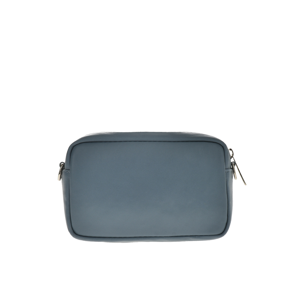 Geanta de umar din piele naturala Antonia Moretti AM1082, Bleu, #3, Bagsy