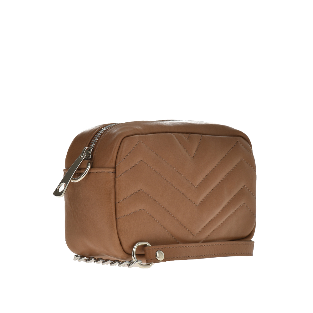 Geanta de umar din piele naturala Antonia Moretti AM1082, Grej, #2, Bagsy