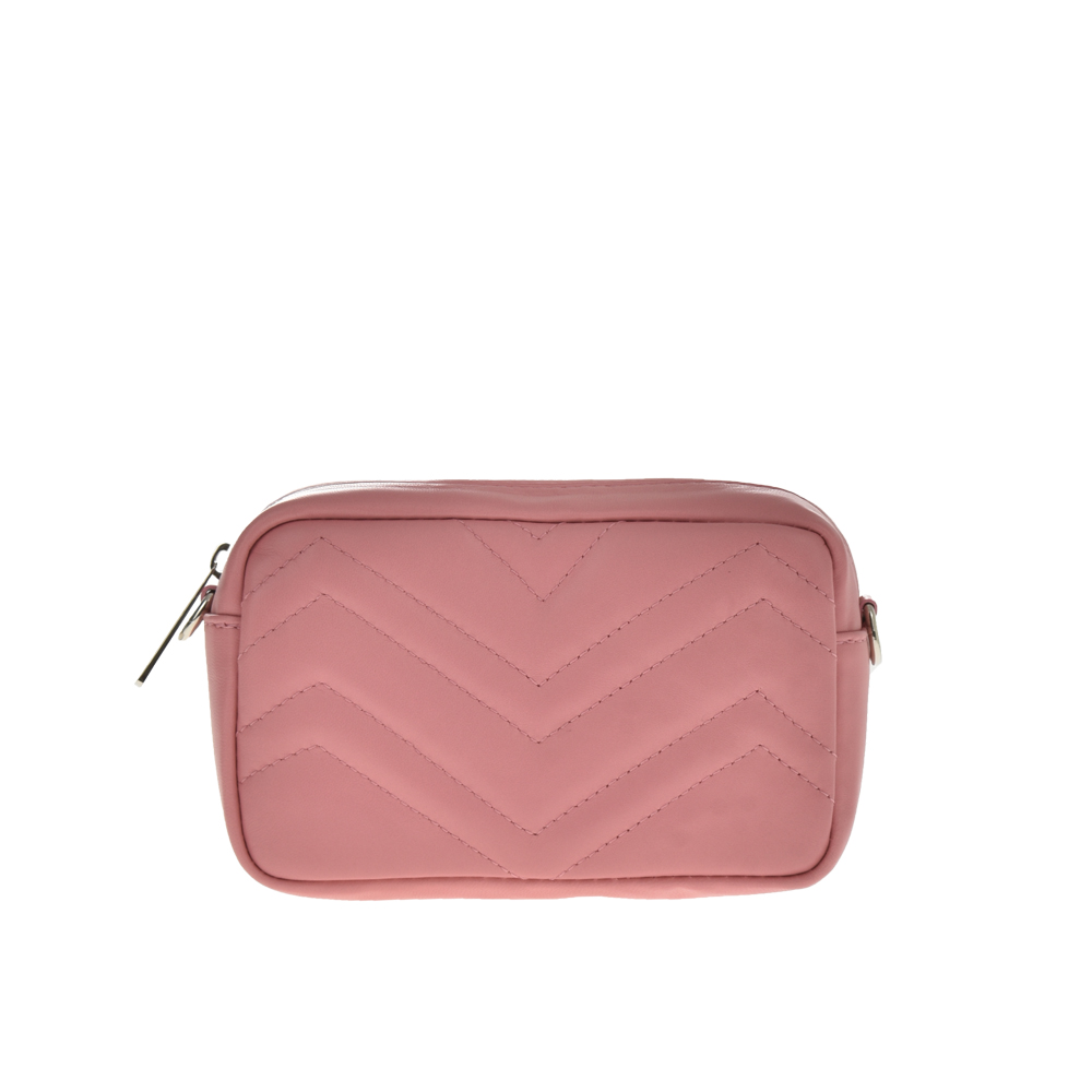 Geanta de umar din piele naturala Antonia Moretti AM1082, Roz, #1, Bagsy