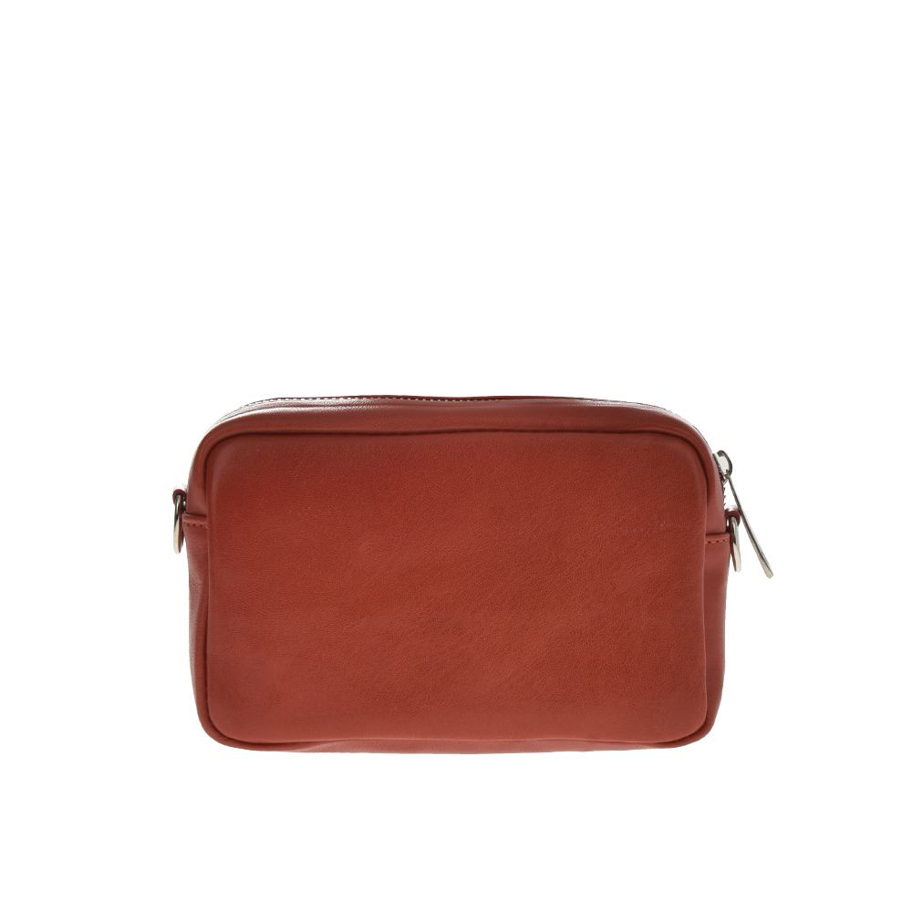 Geanta de umar din piele naturala Antonia Moretti AM1082, Rosu, #3, Bagsy