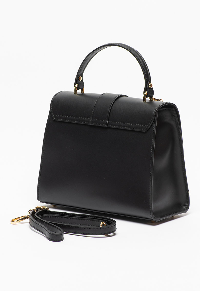 Geanta de mana din piele naturala Antonia Moretti AM1086, Negru, #3, Bagsy