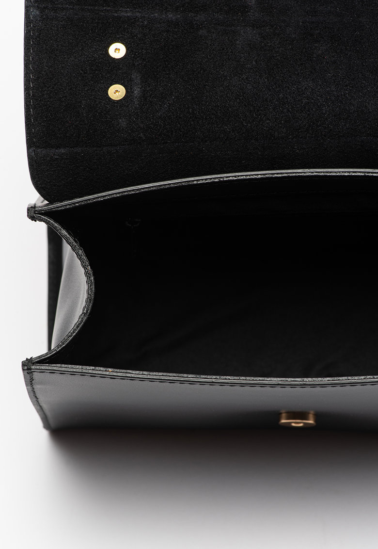 Geanta de mana din piele naturala Antonia Moretti AM1086, Negru, #2, Bagsy