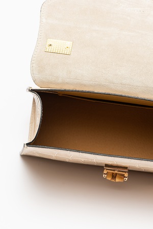 Geanta de umar din piele naturala Antonia Moretti AM1093, Bej, #3, Bagsy