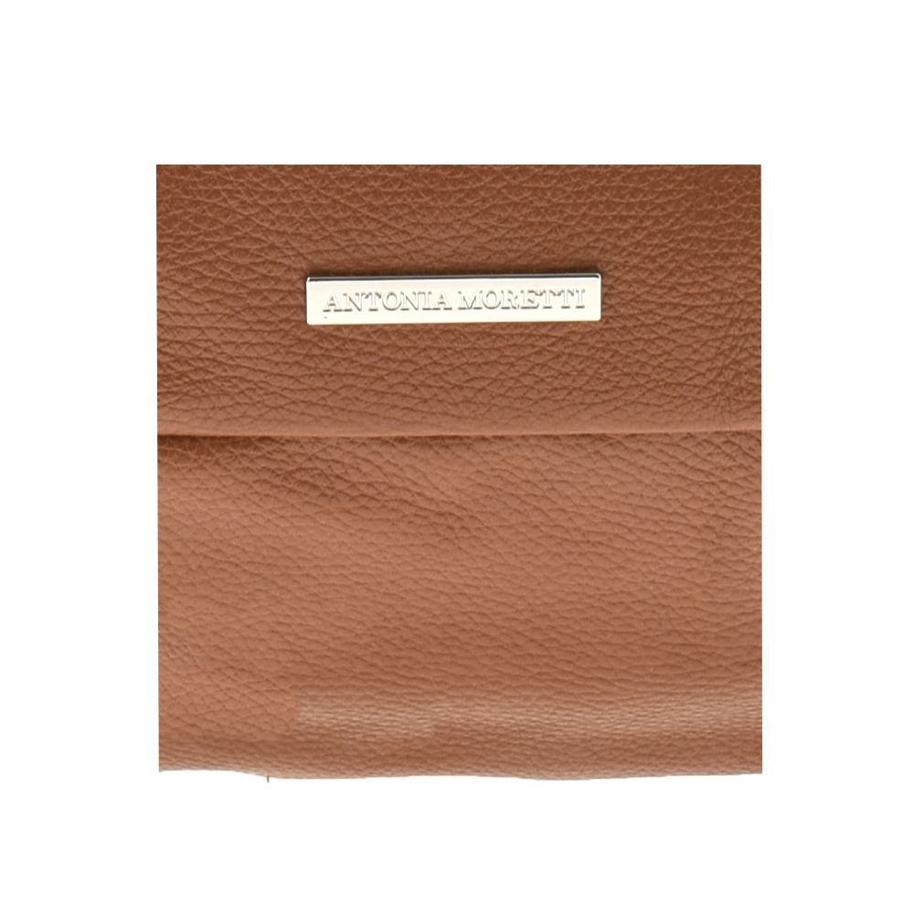 Rucsac dama din piele naturala Antonia Moretti AM1095, Cognac, #5, Bagsy
