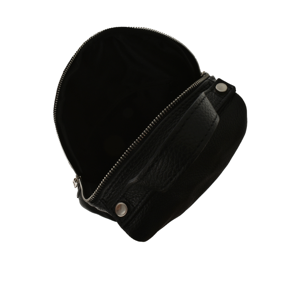 Rucsac dama din piele naturala Antonia Moretti AM1095, Negru, #4, Bagsy