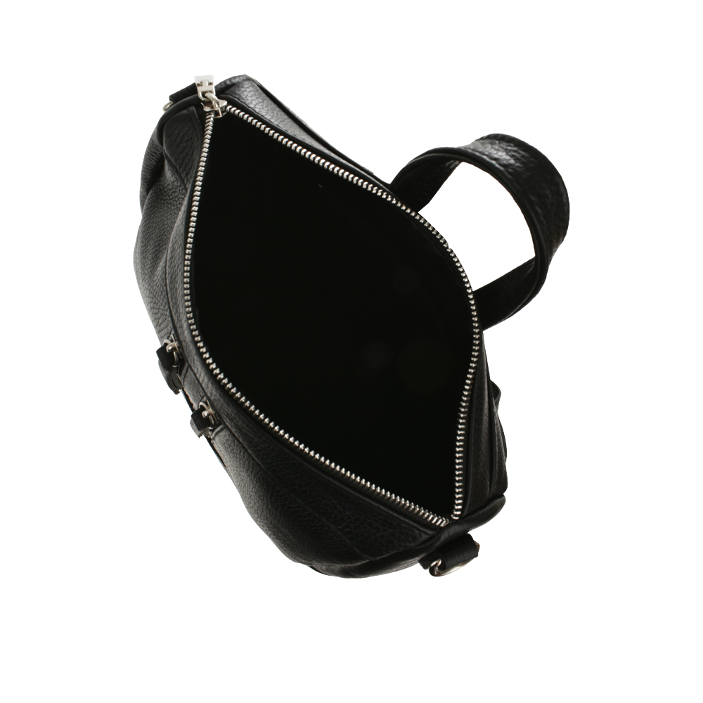 Rucsac dama din piele naturala Antonia Moretti AM1099, Negru, #4, Bagsy