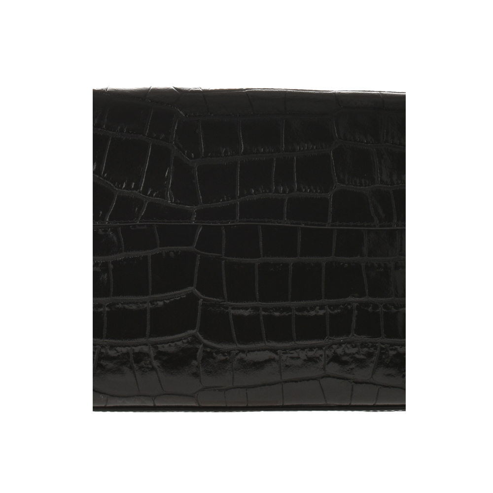 Geana de umar din piele naturala Antonia Moretti AM1103, Negru, #5, Bagsy