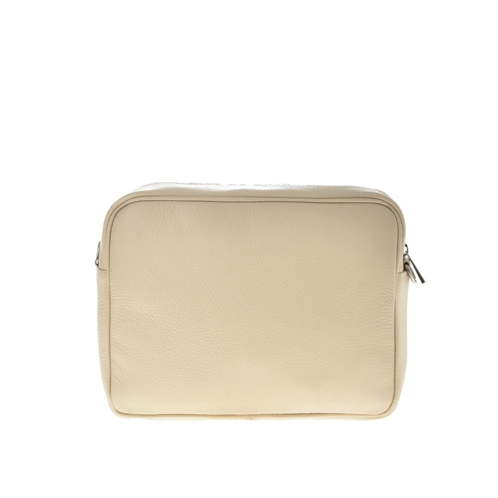 Geanta de umar din piele naturala Antonia Moretti AM1104, Bej, #3, Bagsy