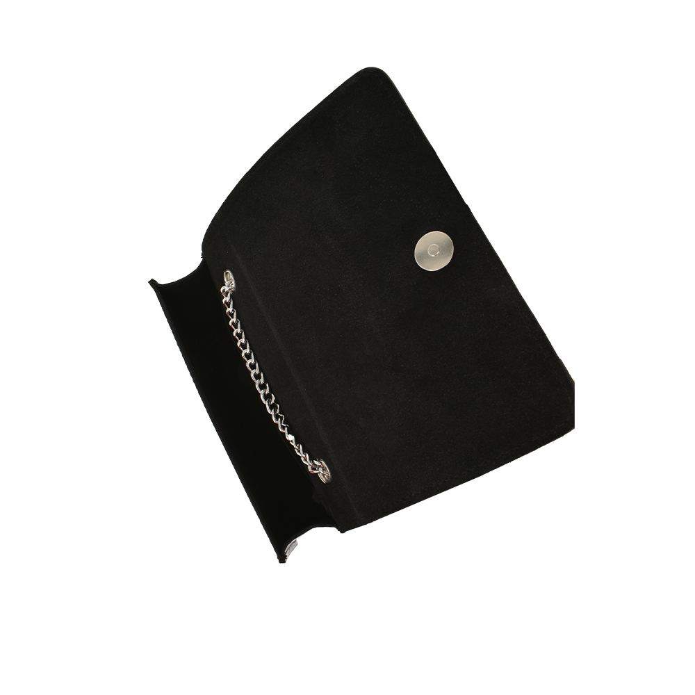 Geanta de umar din piele naturala Antonia Moretti AM1115, Negru, #4, Bagsy