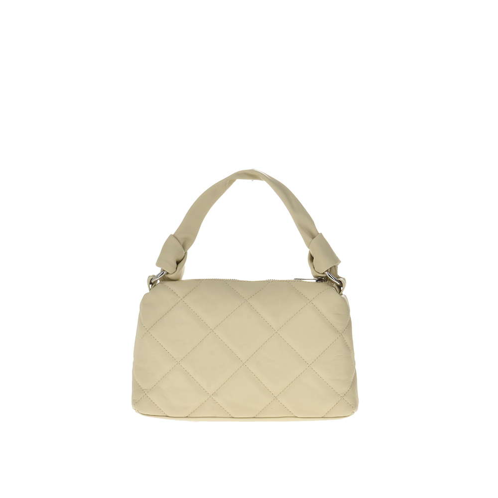 Geanta de mana din piele naturala Antonia Moretti AM1121, Bej, #3, Bagsy