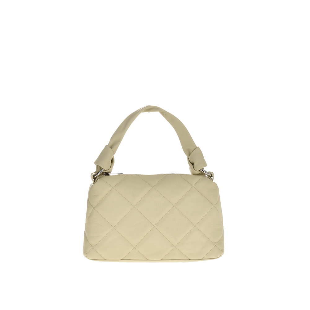 Geanta de mana din piele naturala Antonia Moretti AM1121, Bej, #1, Bagsy