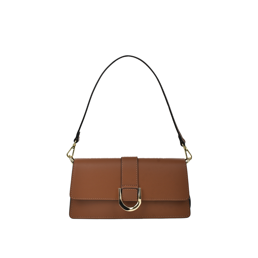 Geanta dama din piele naturala Antonia Moretti AM1123, Cognac, #1, Bagsy