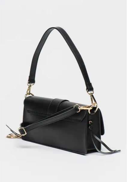 Geanta dama din piele naturala Antonia Moretti AM1123, Negru, #2, Bagsy