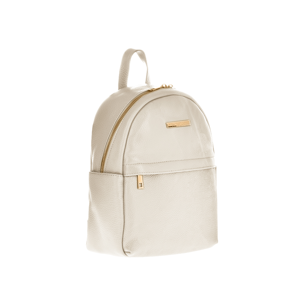 Rucsac dama din piele naturala Antonia Moretti AM1129, Beige, #2, Bagsy