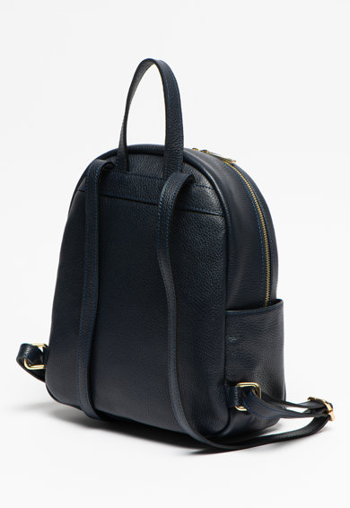 Rucsac dama din piele naturala Antonia Moretti AM1129, Albastru, #2, Bagsy