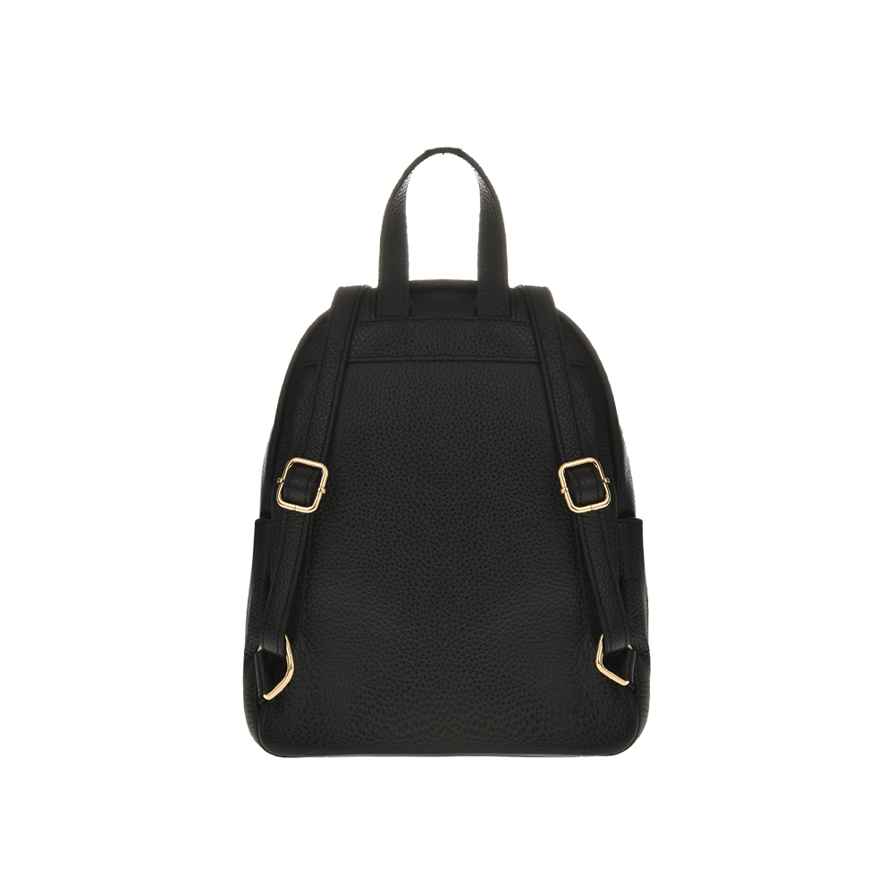 Rucsac dama din piele naturala Antonia Moretti AM1129, Nero, #3, Bagsy