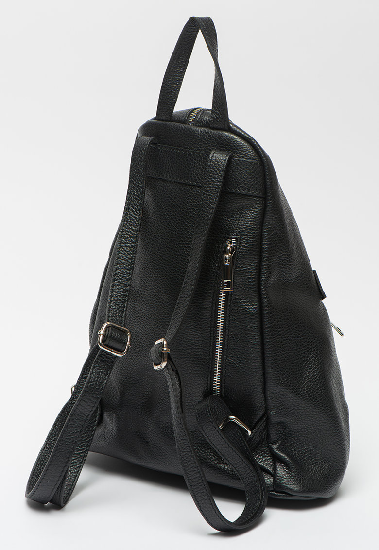 Rucsac dama din piele naturala Antonia Moretti AM1130, Negru, #2, Bagsy