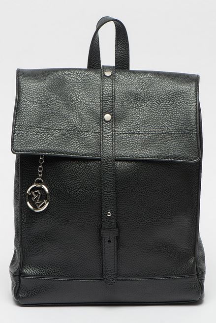 Rucsac dama din piele naturala Antonia Moretti AM1132, Negru, #1, Bagsy