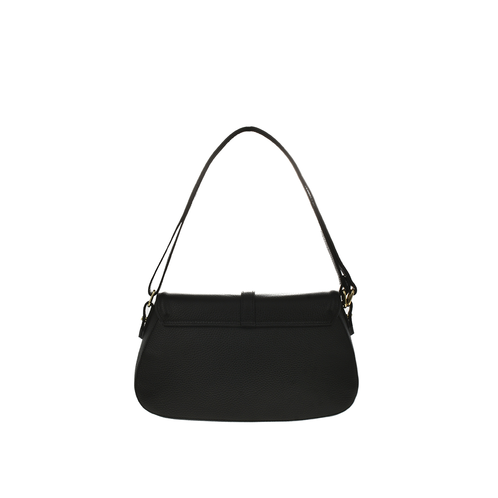 Geanta de mana din piele natuarla Antonia Moretti AM1163, Negru, #4, Bagsy