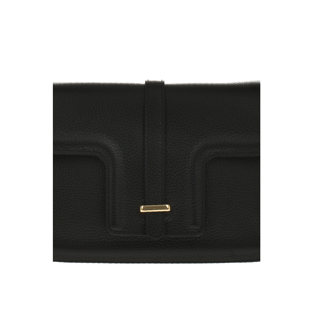 Geanta de mana din piele natuarla Antonia Moretti AM1163, Negru, #5, Bagsy