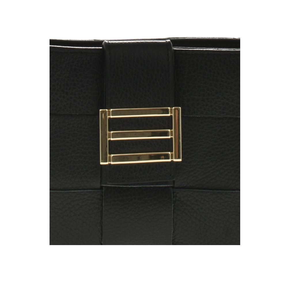 Geanta de mana din piele naturala Antonia Moretti AM1167, Negru, #5, Bagsy