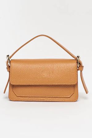 Geanta de umar din piele naturala Antonia Moretti AM1182, Cognac, #1, Bagsy