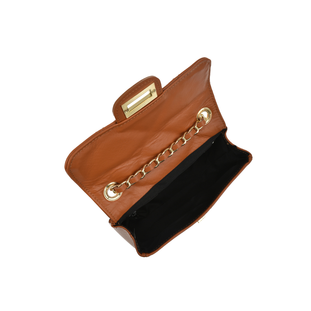 Geanta de umar din piele naturla Antonia Moretti AM1200, Cognac, #4, Bagsy