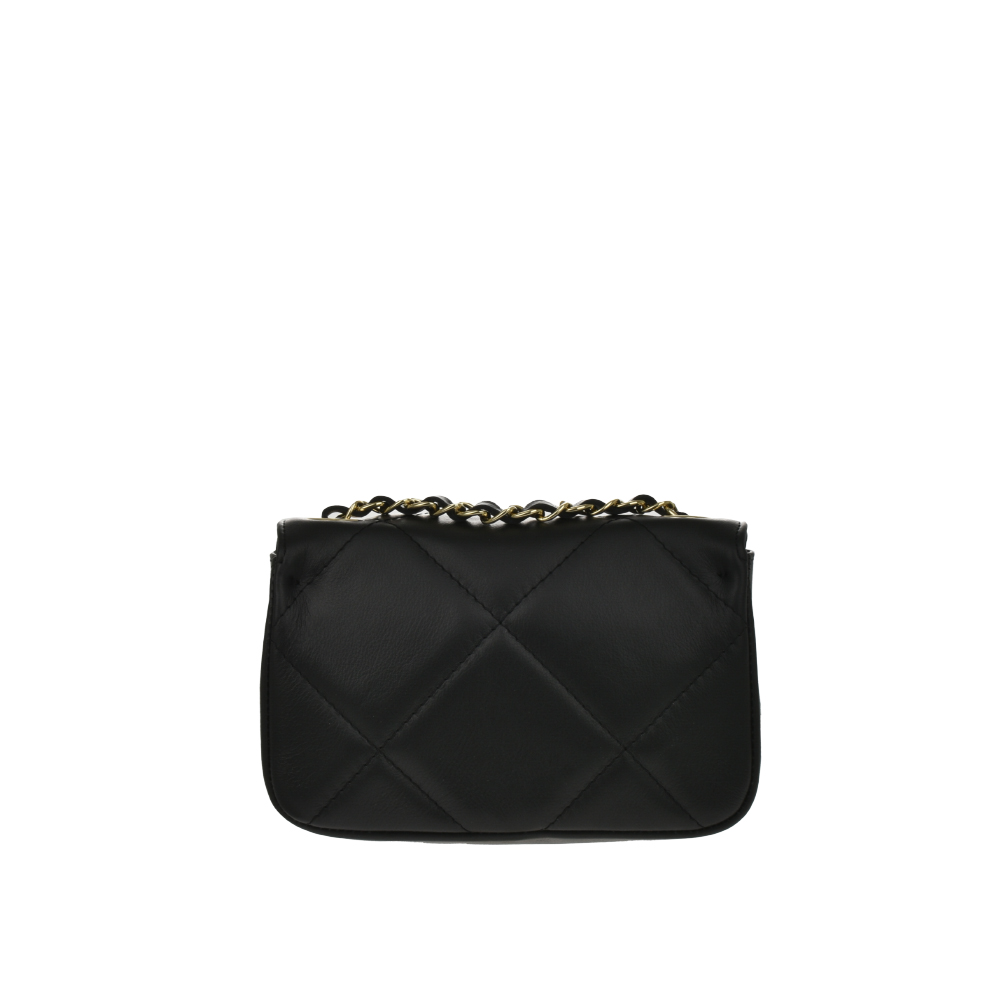 Geanta de umar din piele naturla Antonia Moretti AM1200, Negru, #3, Bagsy