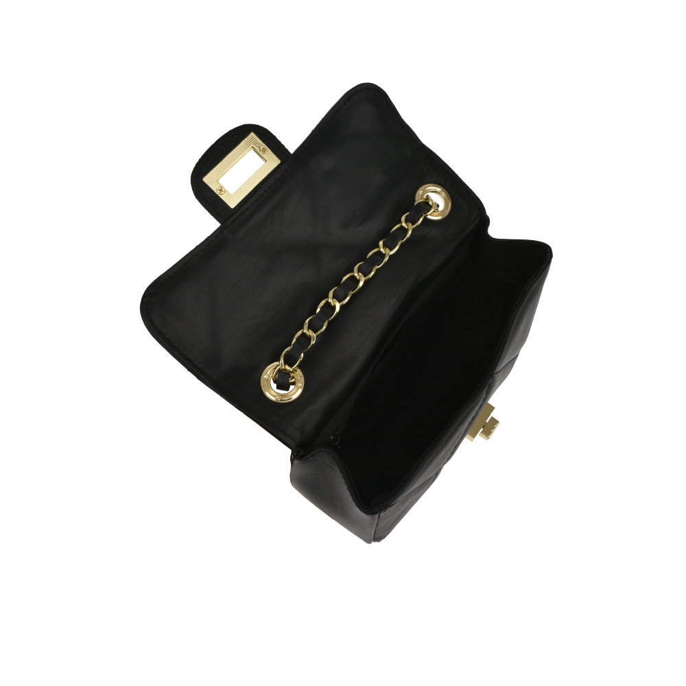 Geanta de umar din piele naturla Antonia Moretti AM1200, Negru, #4, Bagsy