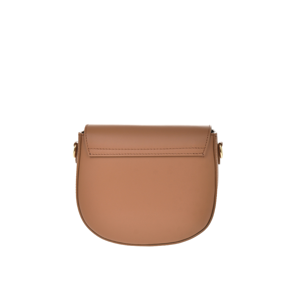 Geanta de mana din piele naturala Antonia Moretti AM1204, Cognac, #3, Bagsy