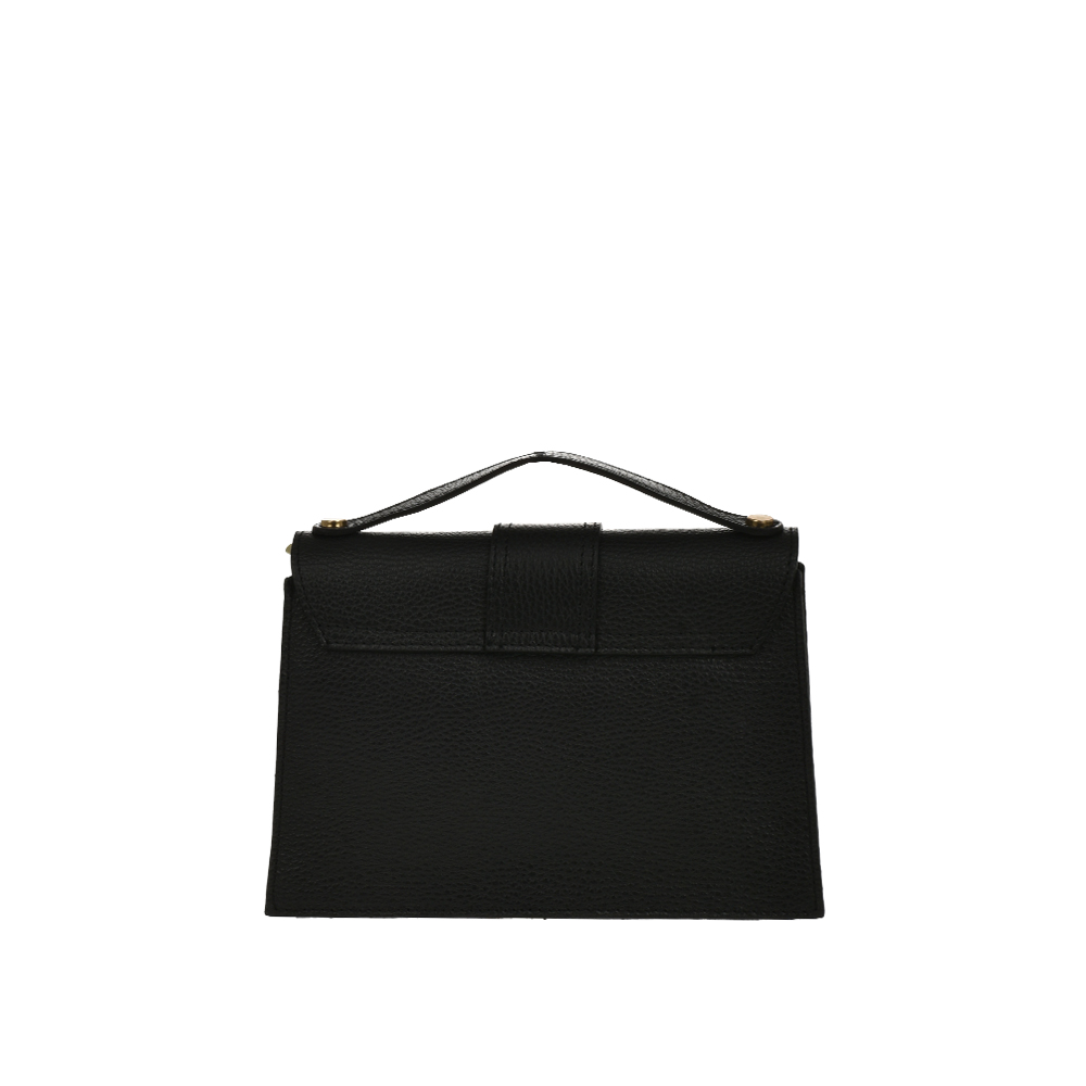 Geanta de mana din piele naturala Antonia Moretti AM1205, Negru, #3, Bagsy