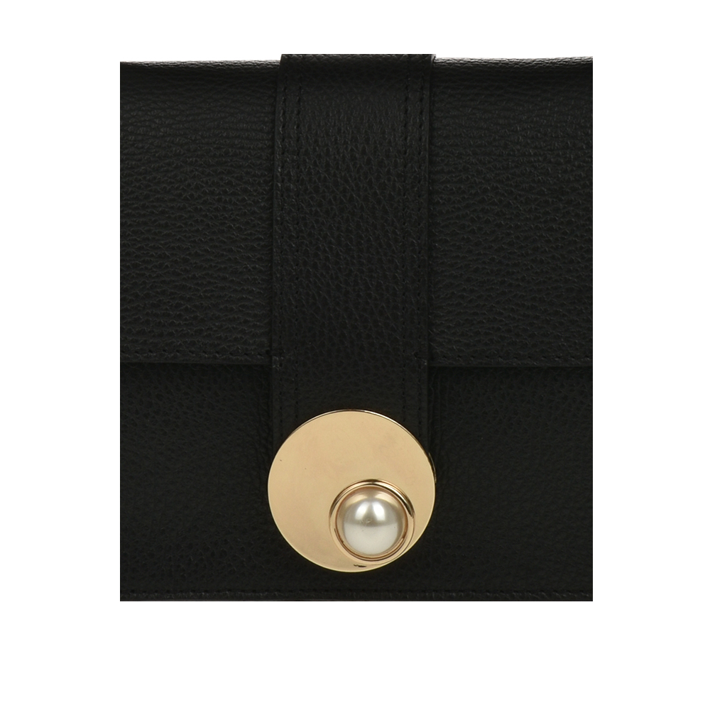 Geanta de mana din piele naturala Antonia Moretti AM1205, Negru, #5, Bagsy