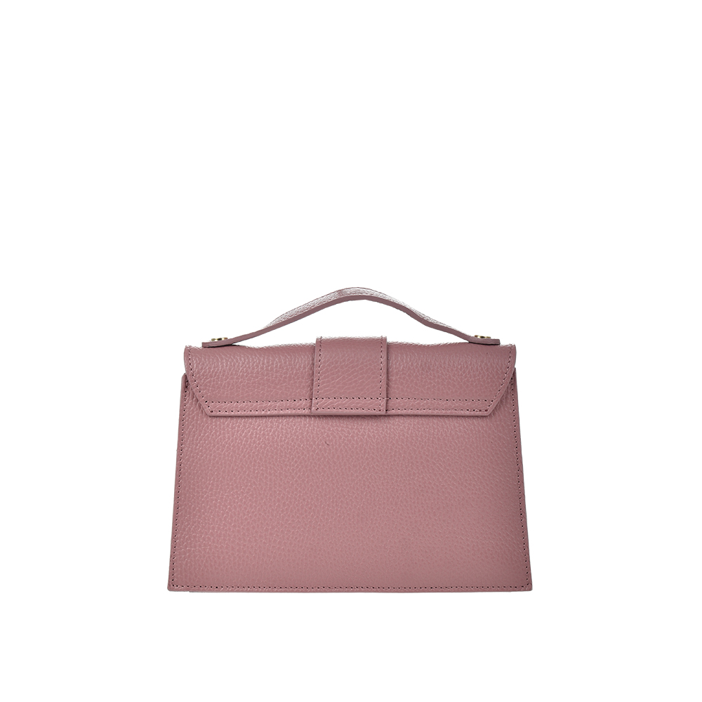 Geanta de mana din piele naturala Antonia Moretti AM1205, Violet, #3, Bagsy